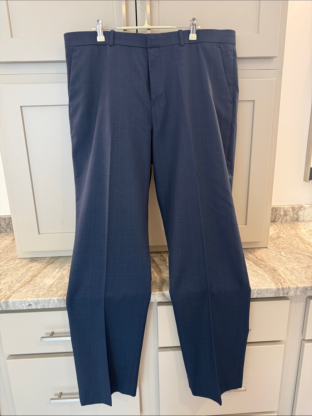 Perry Ellis Modern Fit Dress Pants - Navy
